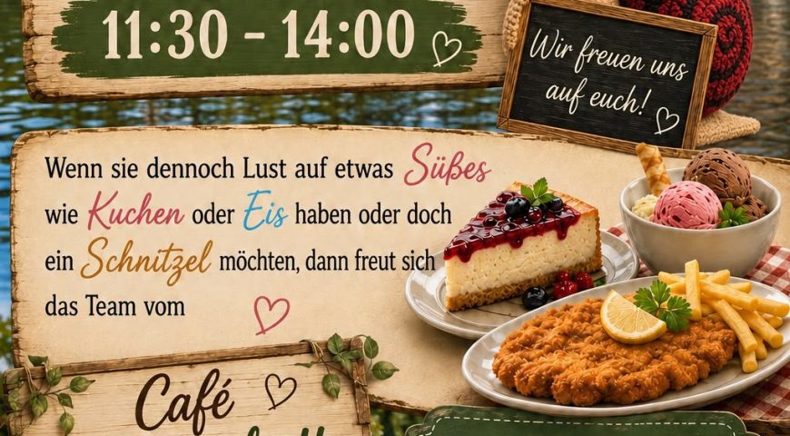 Öffnungszeiten Haus am Dammühlenteich & Cafe Waldseehütte